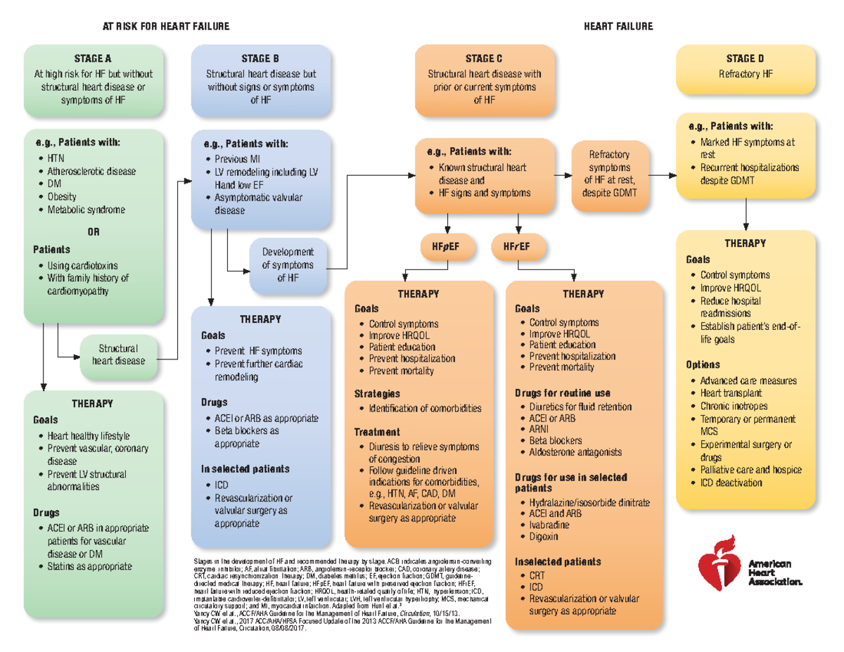 Aha HF guidelines HF guideline NURS 1341 HCC Studocu