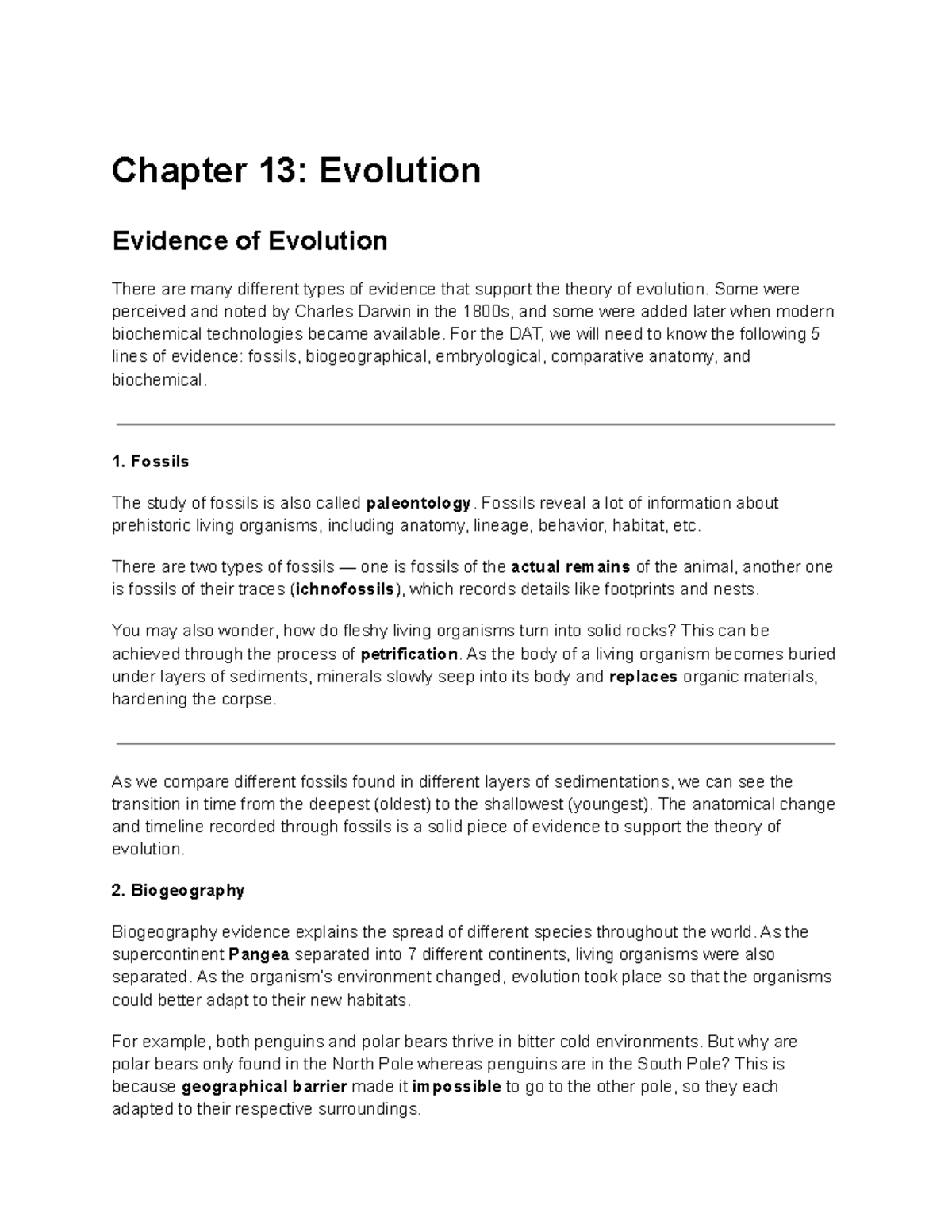 chapter-13-evolution-lecture-notes-2-chapter-13-evolution-evidence