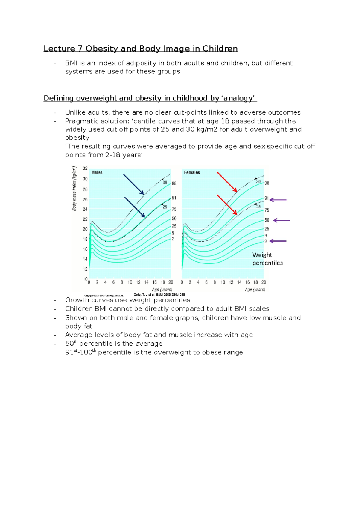 Eating and Weight Disorders: Obesity and Body Image in Children and ...