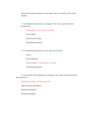Chapter 13 abnomral psych quizlet questions pt 3. - Psychodynamic ...