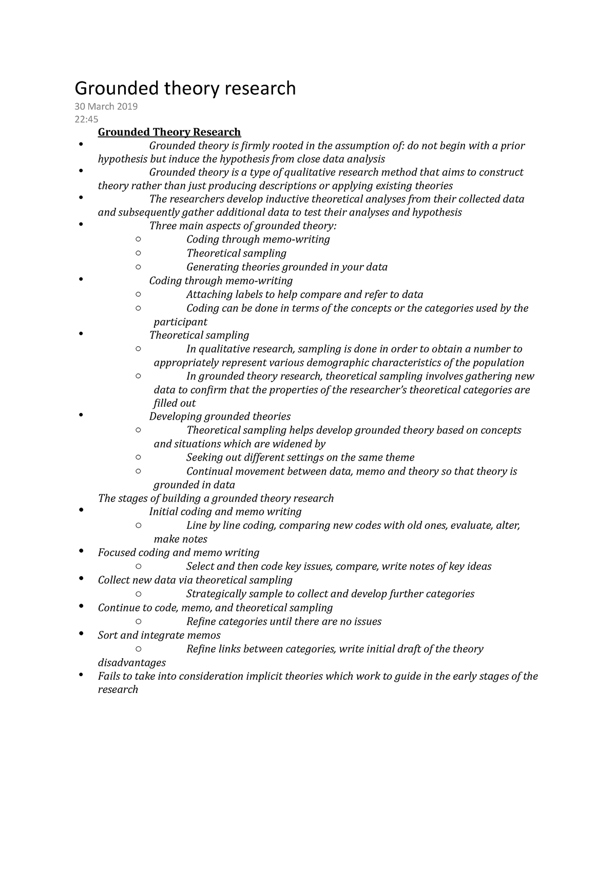 grounded theory thesis example