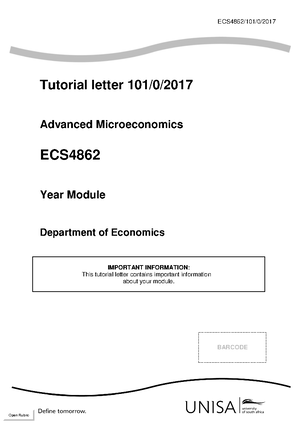 ECS1601 Assignment 05 - DOCUMENT - ECS1601 Assignment 05 Semester 01 ...