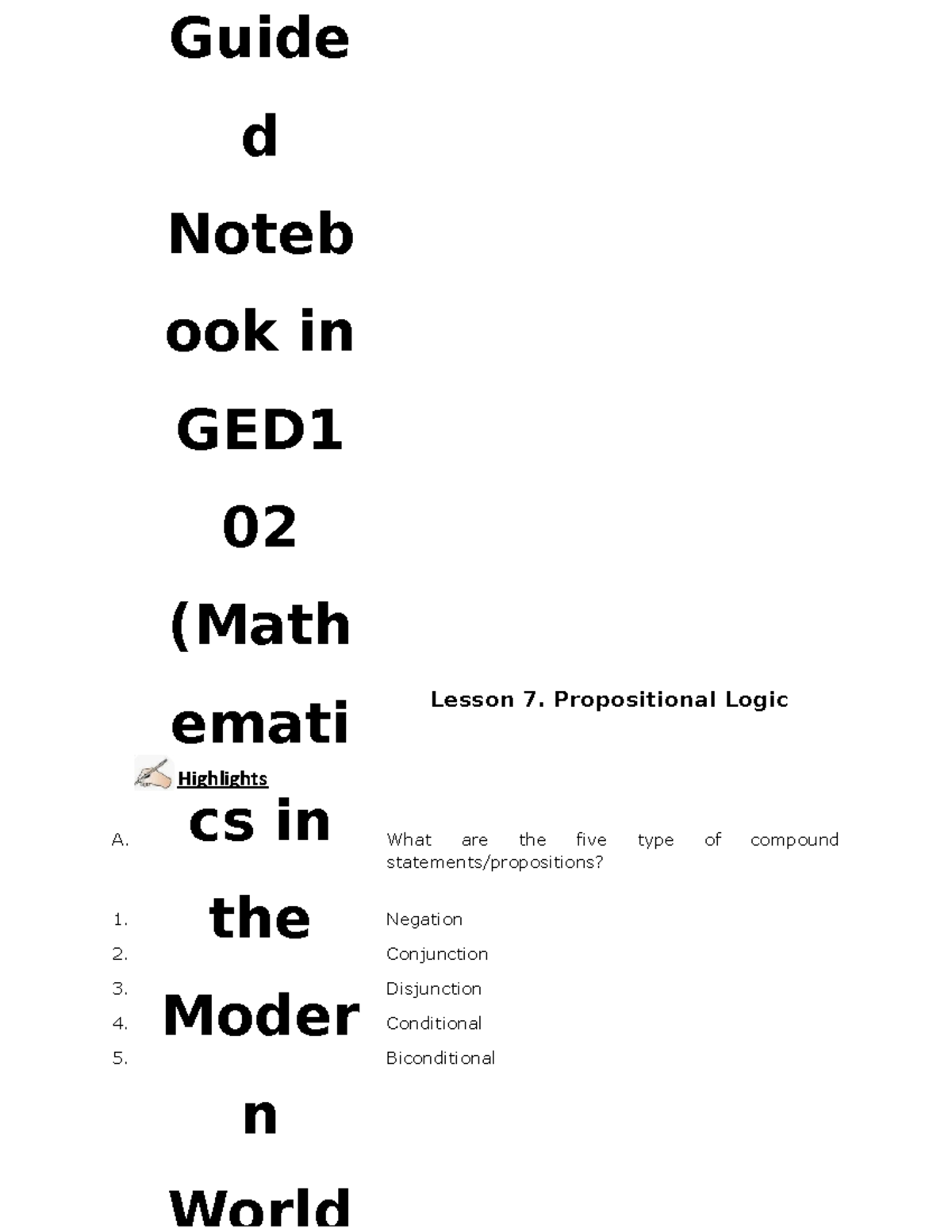 ged102-week-3-wgn-lesson-7-propositional-logic-a-what-are-the-five