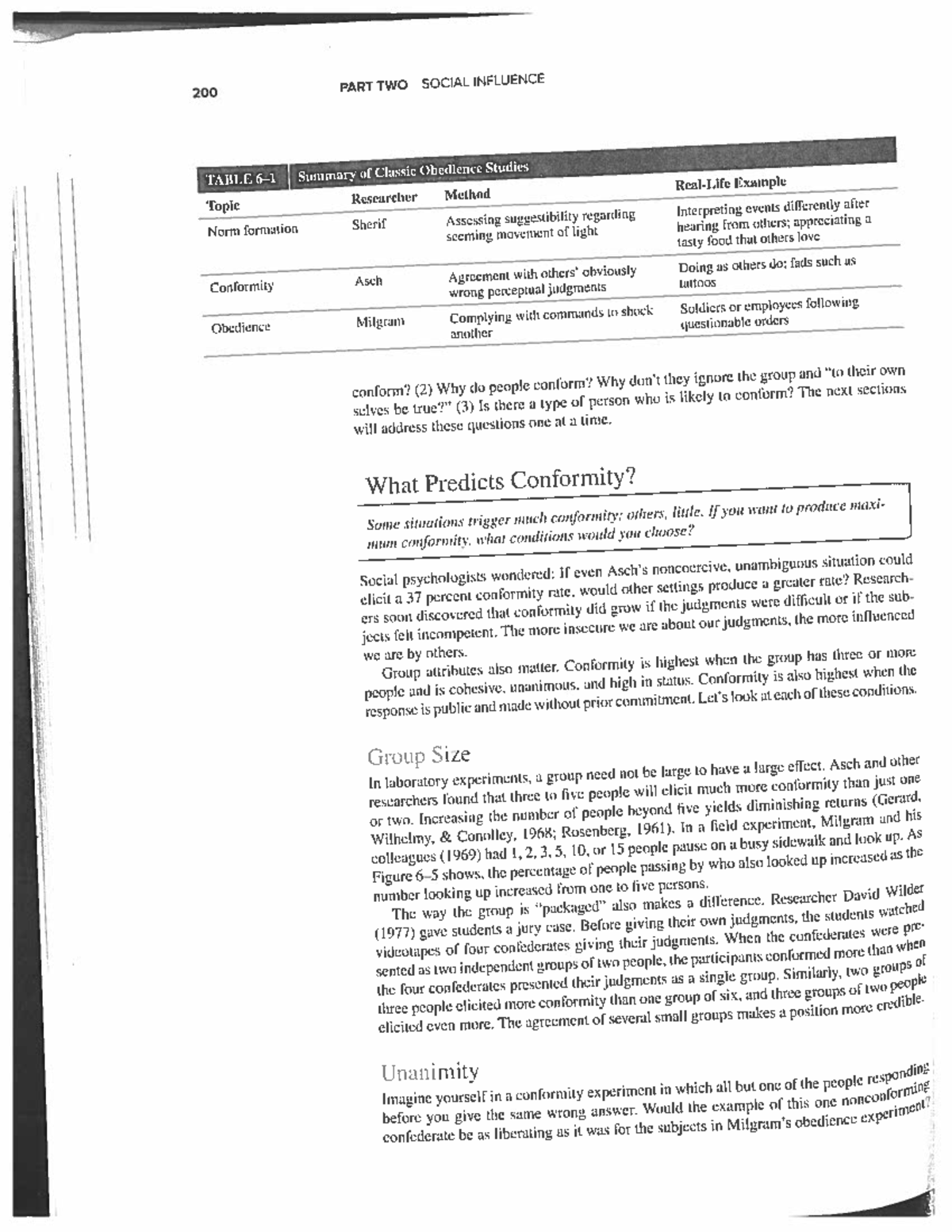 Notes for Assignment #2 Conformity - BICG9805 - Studocu