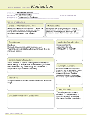 Exam notes 2022 for medsug - Review 1 ATI Ch: 1 Text Ch: 6 ...