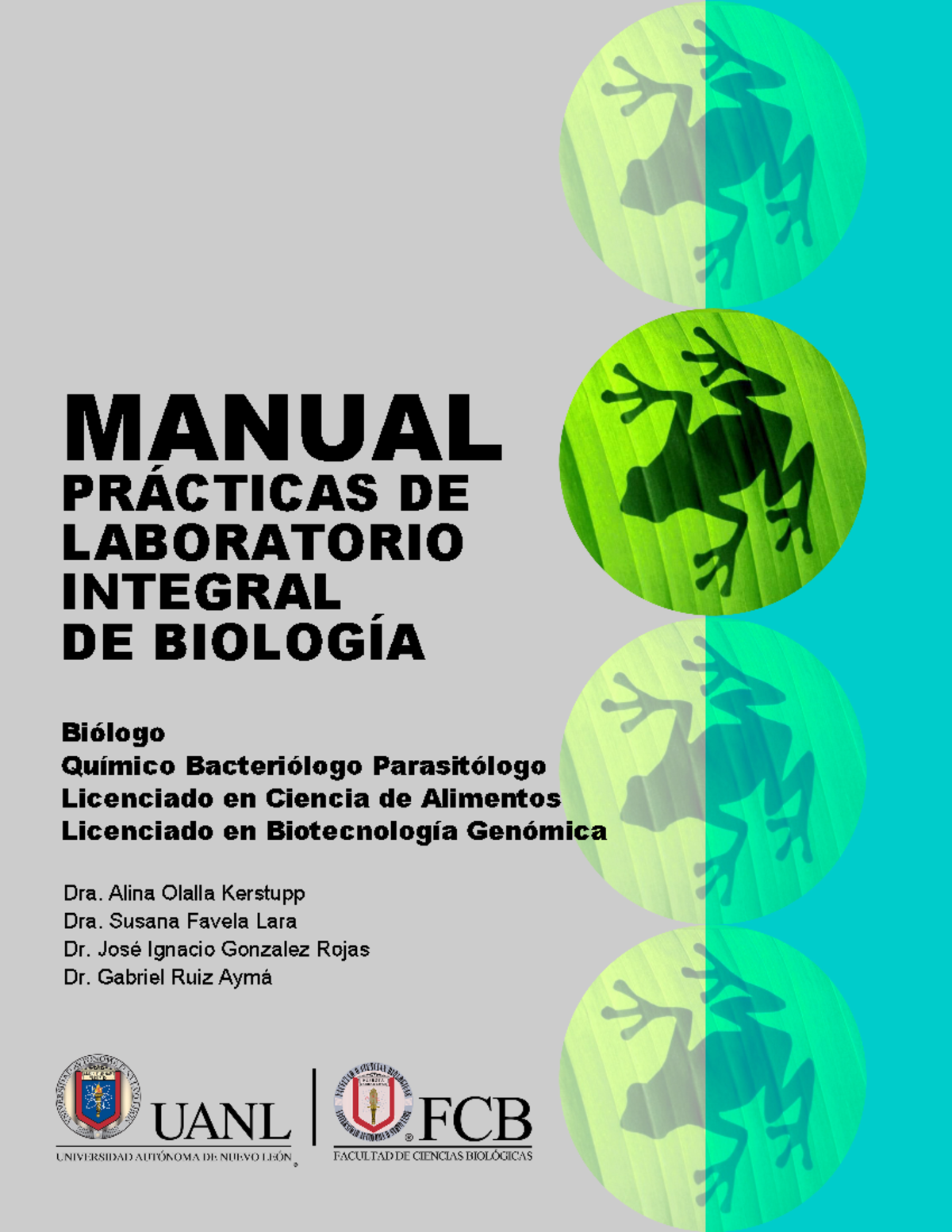 Manual DE Practicas LIB - MANUAL PRÁCTICAS DE LABORATORIO LABORATORIO ...