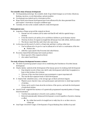 Ch 2 Theories Of Development - Ch 2: Theories Of Development Chapter ...