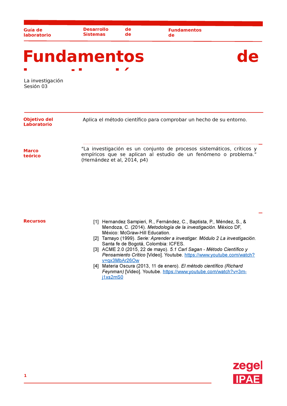 Fundamentos DE Investigacion 3 - 1 [1] Hernandez Sampieri, R ...