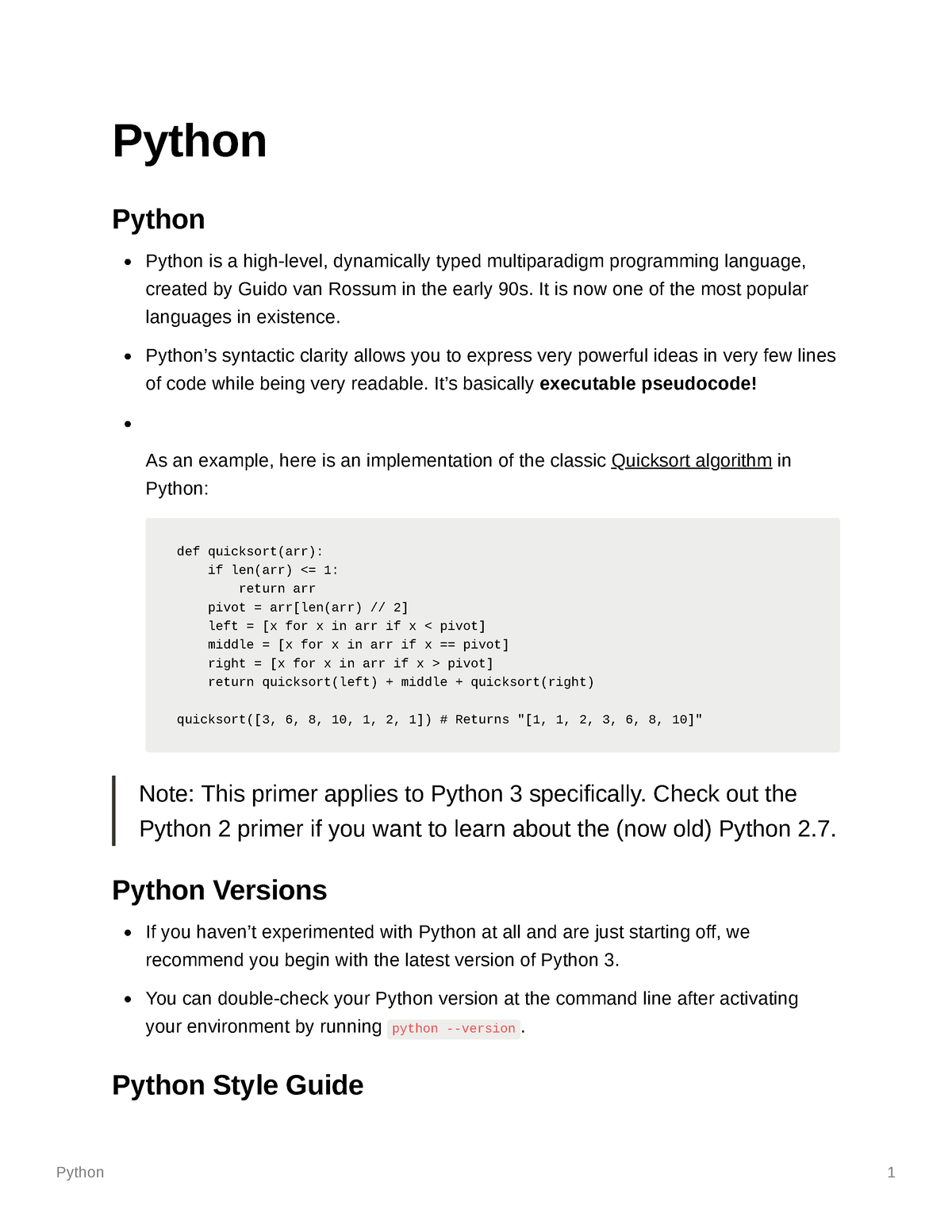 Python Cook Book - for beginners - Python Python Python is a high-level ...