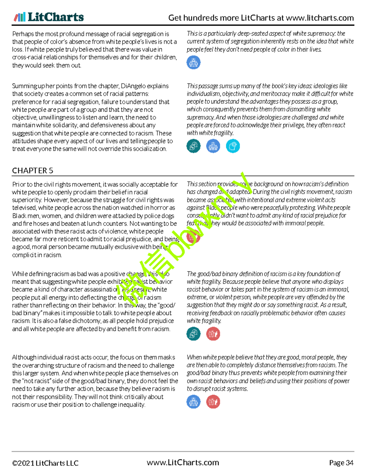 White-Fragility-Lit Chart 34 - Perhaps the most profound message of ...