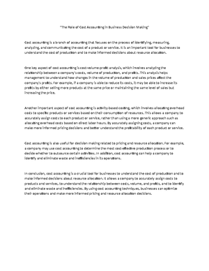 The Importance of Financial Statements in Accounting - "The Importance ...