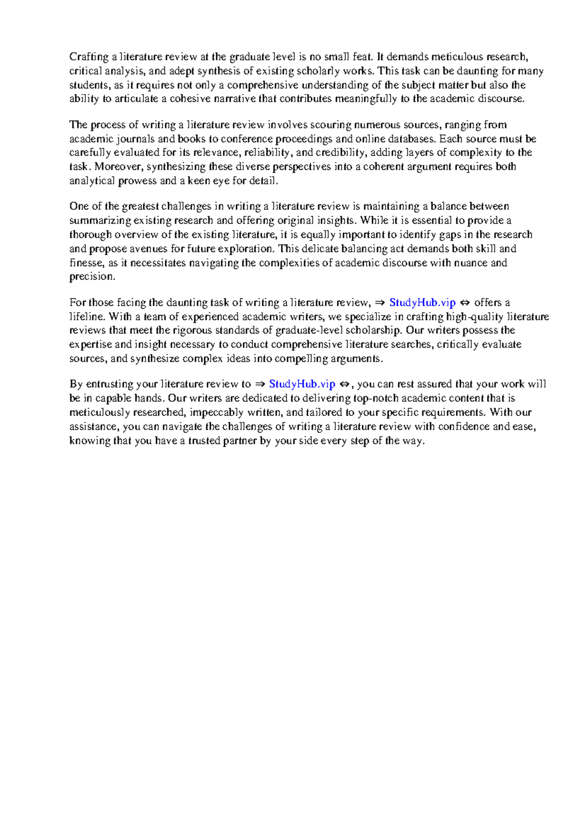 example-graduate-level-literature-review-crafting-a-literature-review