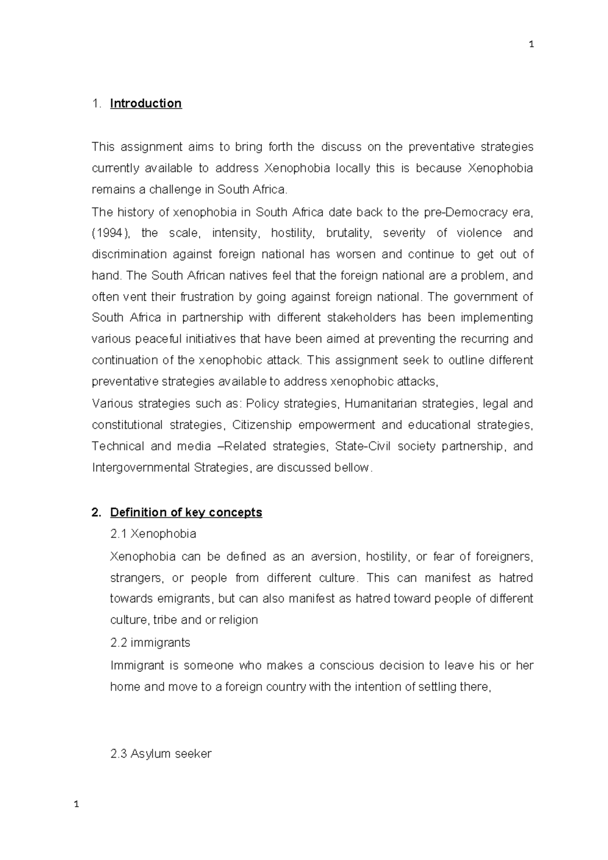 Introduction - assignments - 1. Introduction This assignment aims to ...