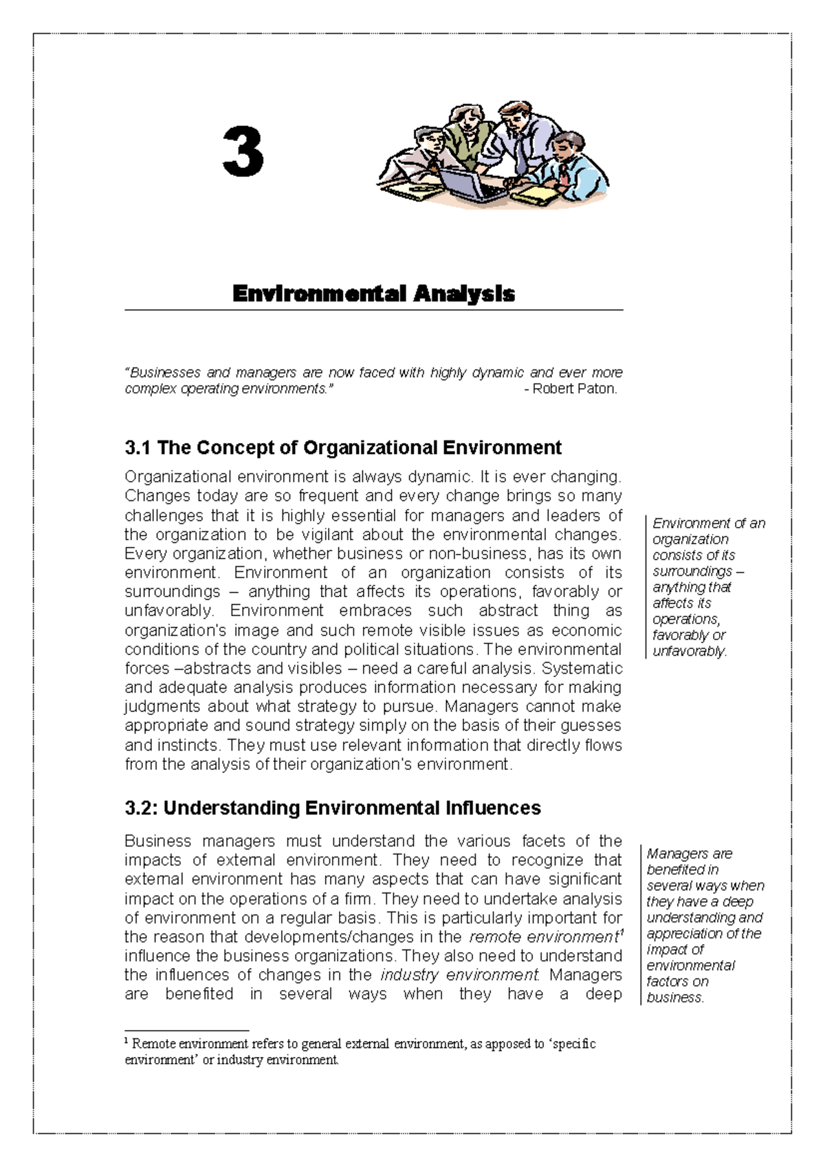 Unit 6 Environmental-Analysis - 3 Environmental Analysis ...