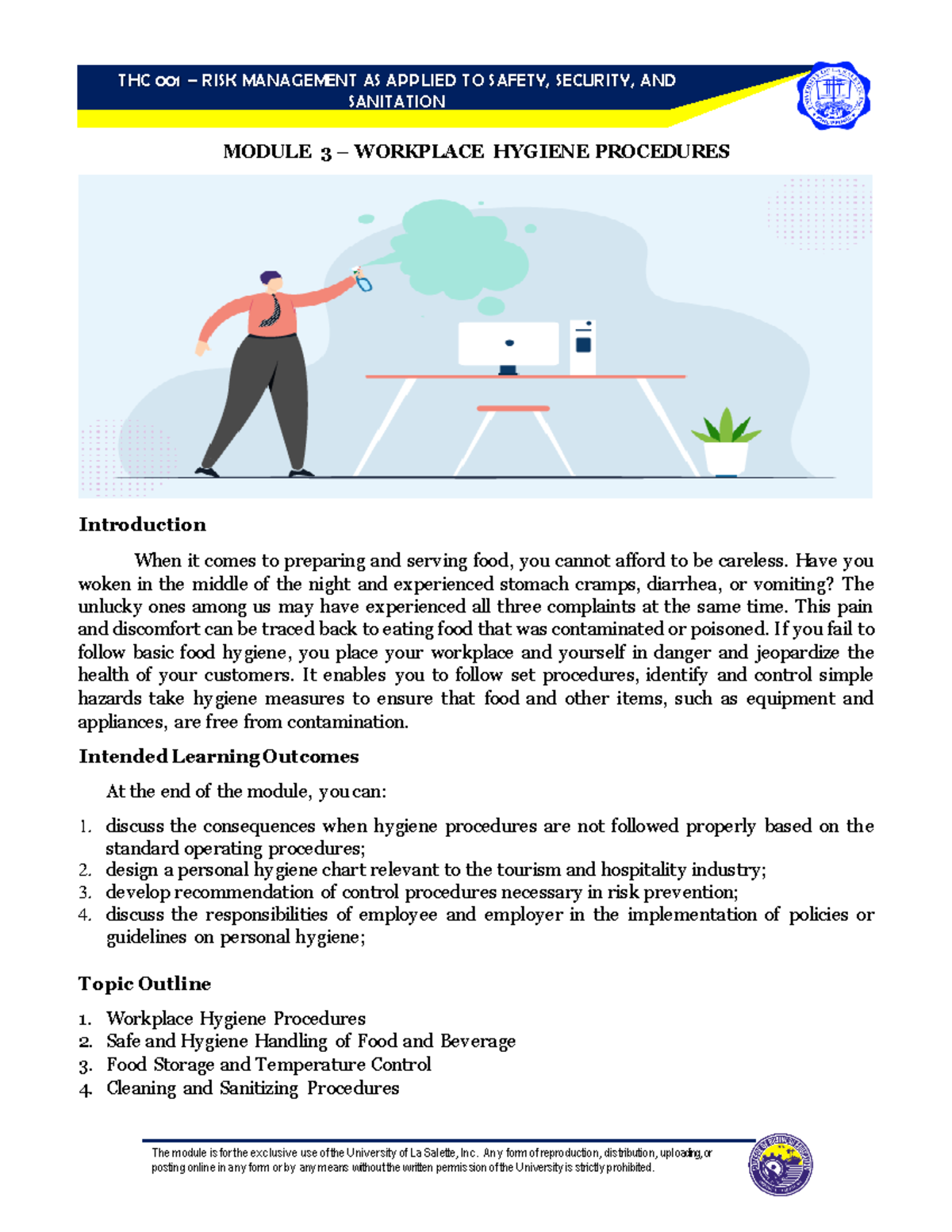 Module-3 - Lectures Note - The Module Is For The Ex Clusiv E Use Of The ...