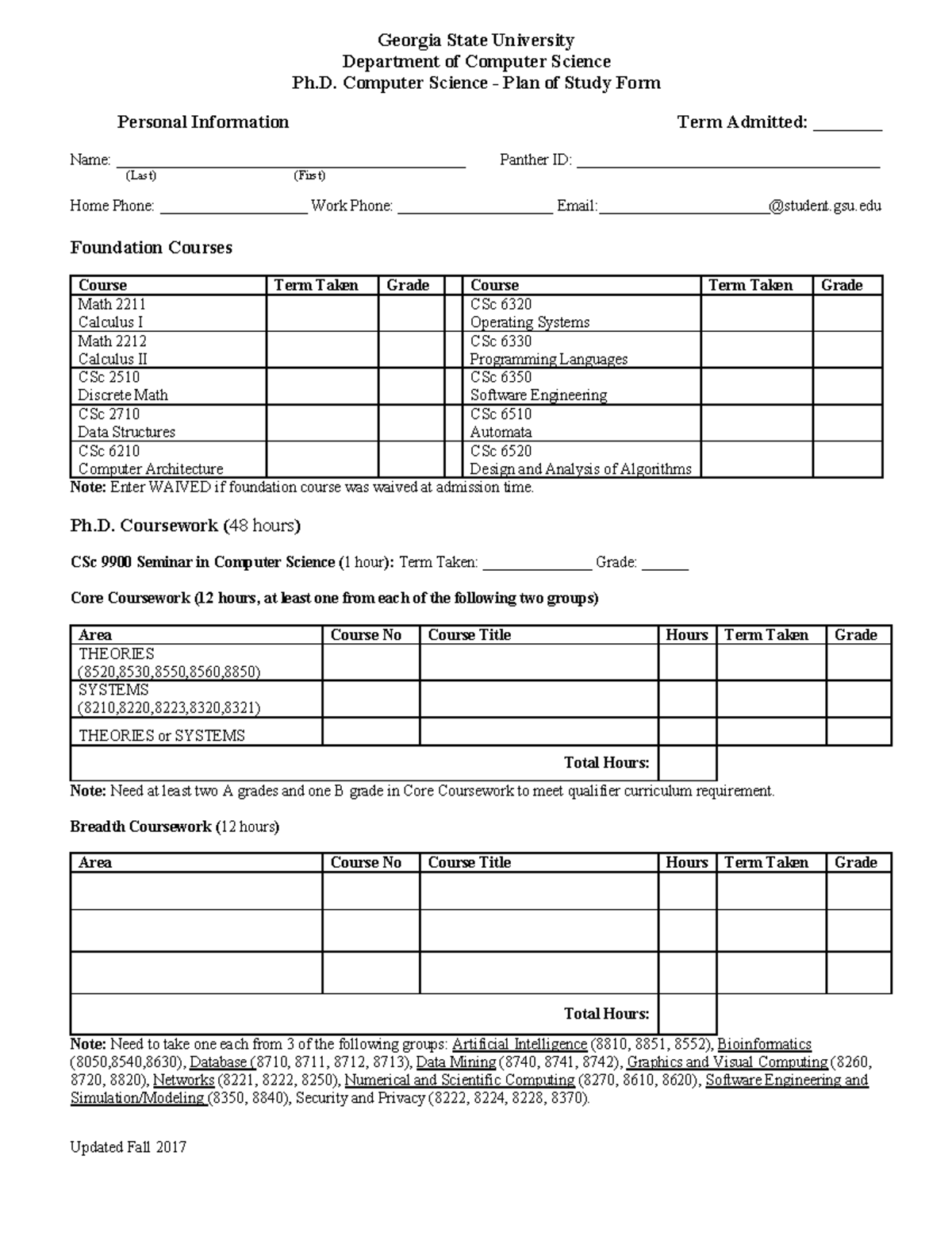 Phd POS - it's a deep learning - Updated Fall 2017 Georgia State ...