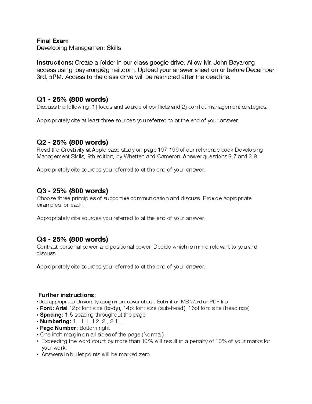 final-test-developing-managerial-skills-final-exam-developing