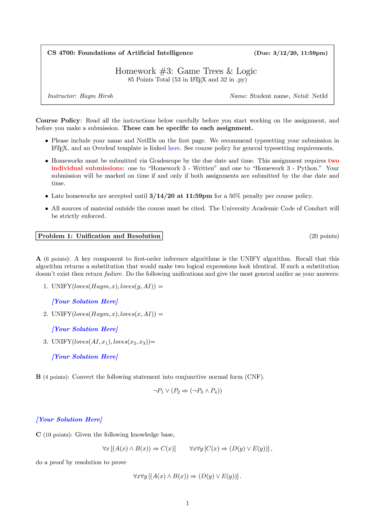 4700-2020sp-hw3 - Homework Assignment From CS 4700 Taught By Professor ...