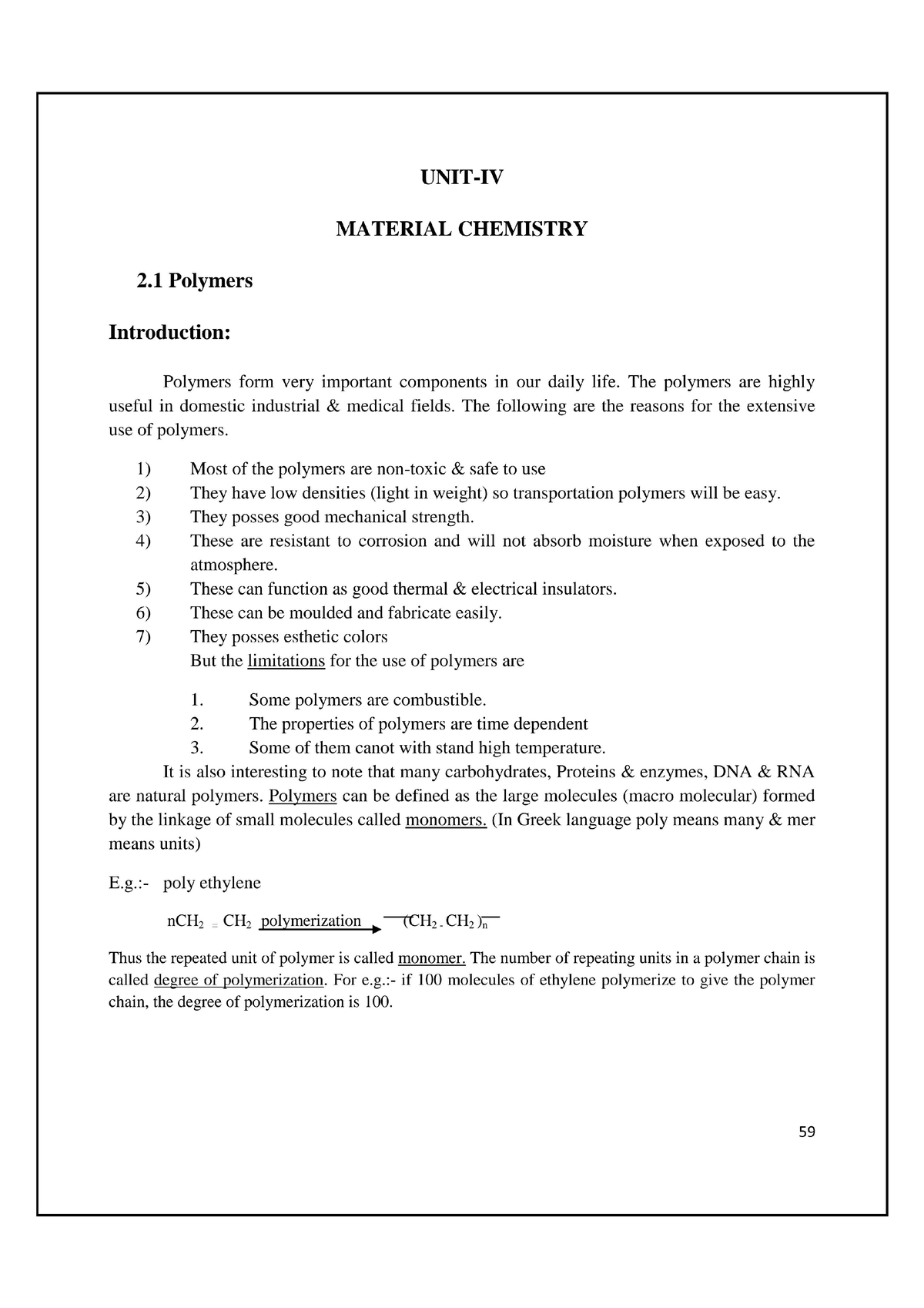 Materials Chemistry chemistry Studocu