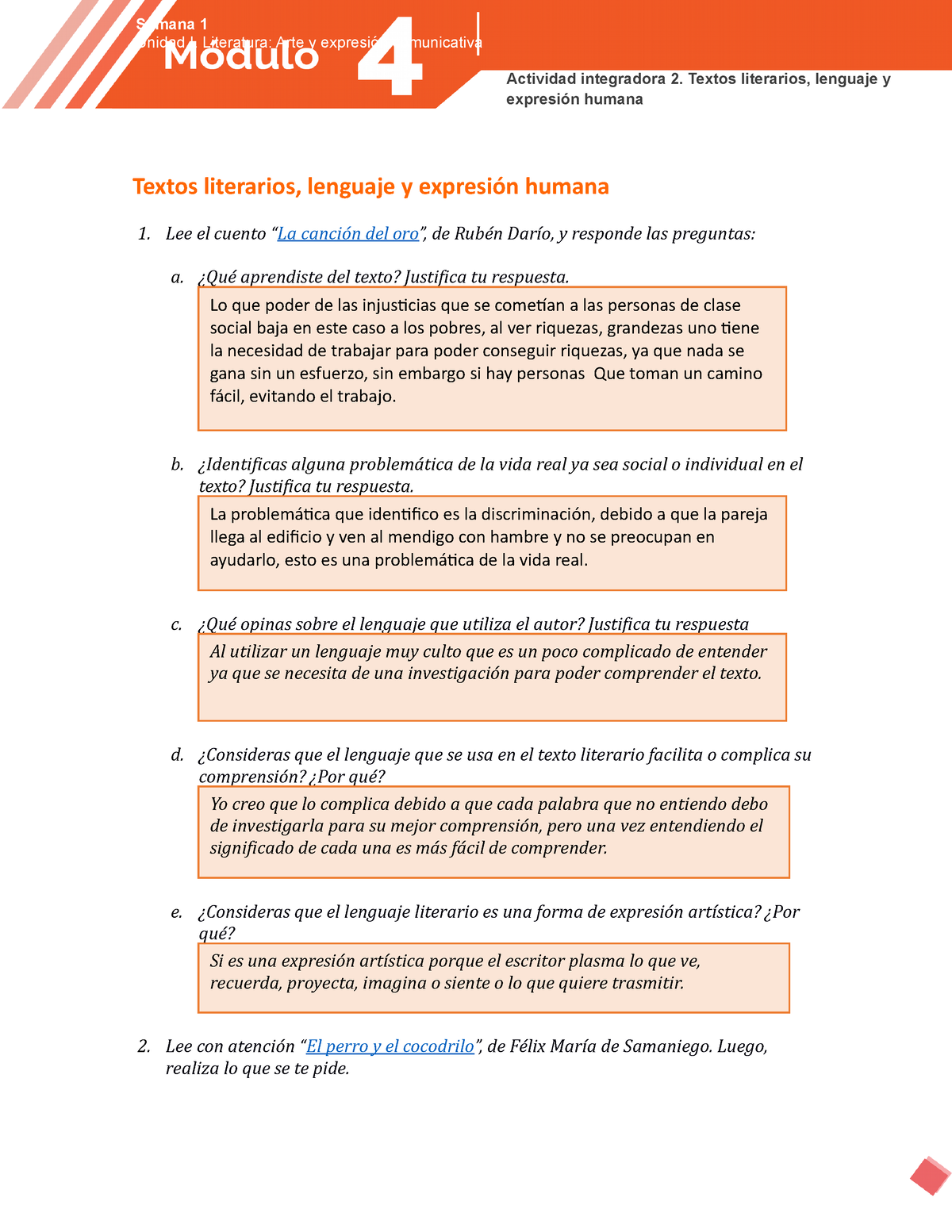 Modulo 4 Actividad Integradora 2 Textos Literarios Le 8390