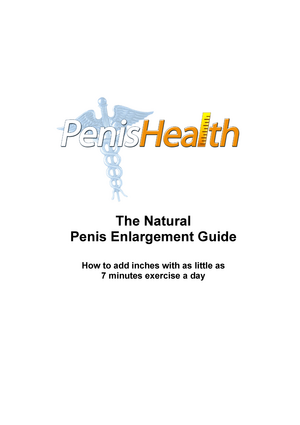 Penis Enlargement Exercises The Natural Penis Enlargement Guide