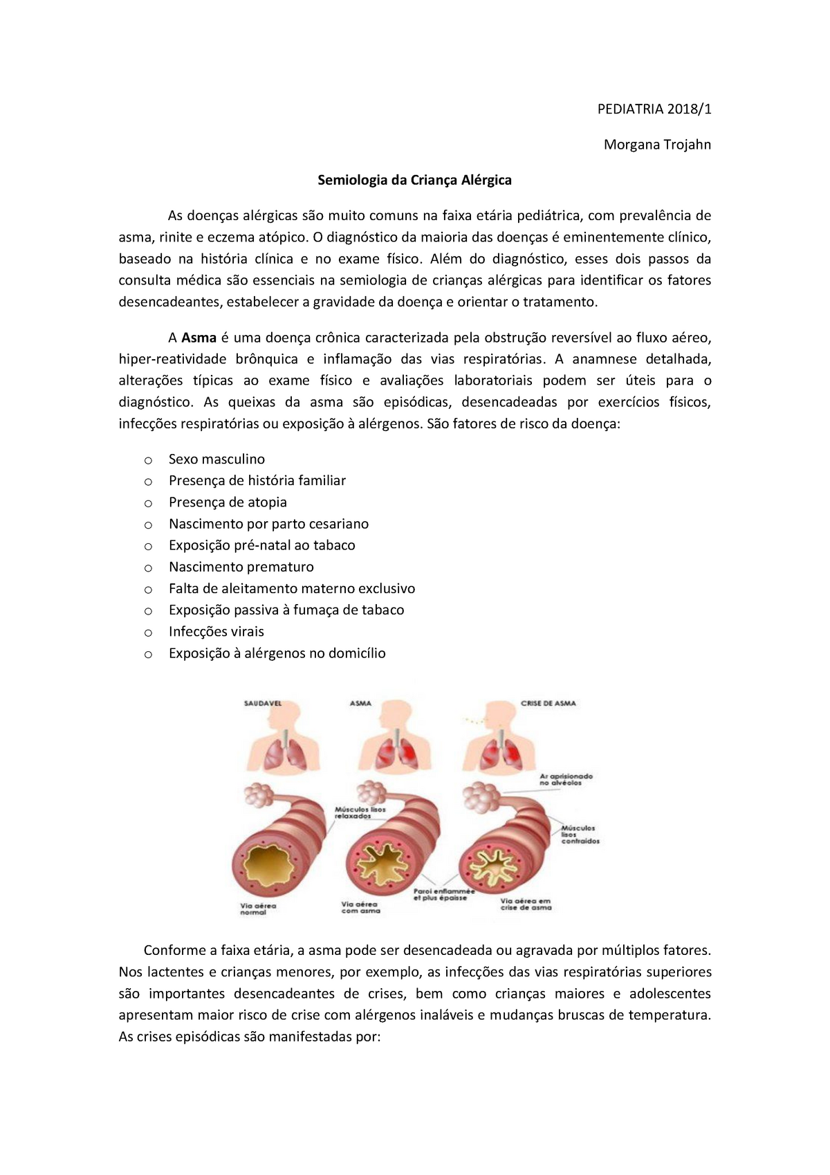 Anamnese completa - Resumo Semiologia Médica - Semiologia Morgana Trojahn  ANAMNESE A anamnese uma - Studocu