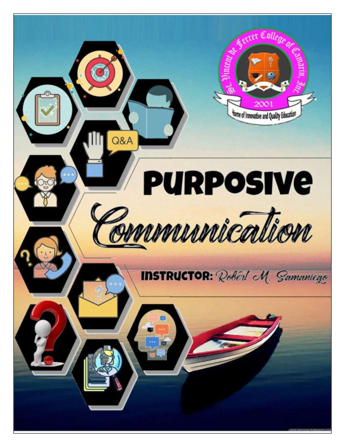 PC module 5: COMMUNICATION IS A KEY IN PURPOSIVE KEY - English for ...