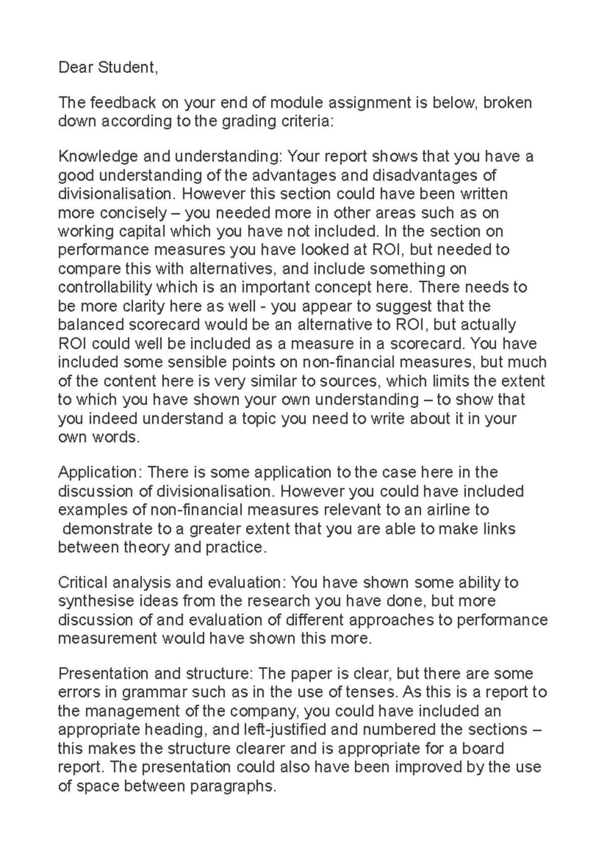 FDM Eo M Comment - Leadership and managing Teams - Dear Student, The ...