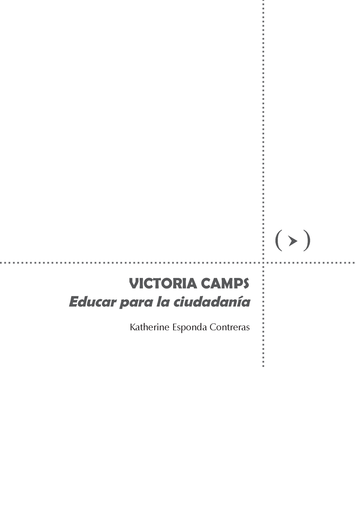 Dialnet-Resena Victoria Camps Educar Para La Ciudadania-8028766 ...