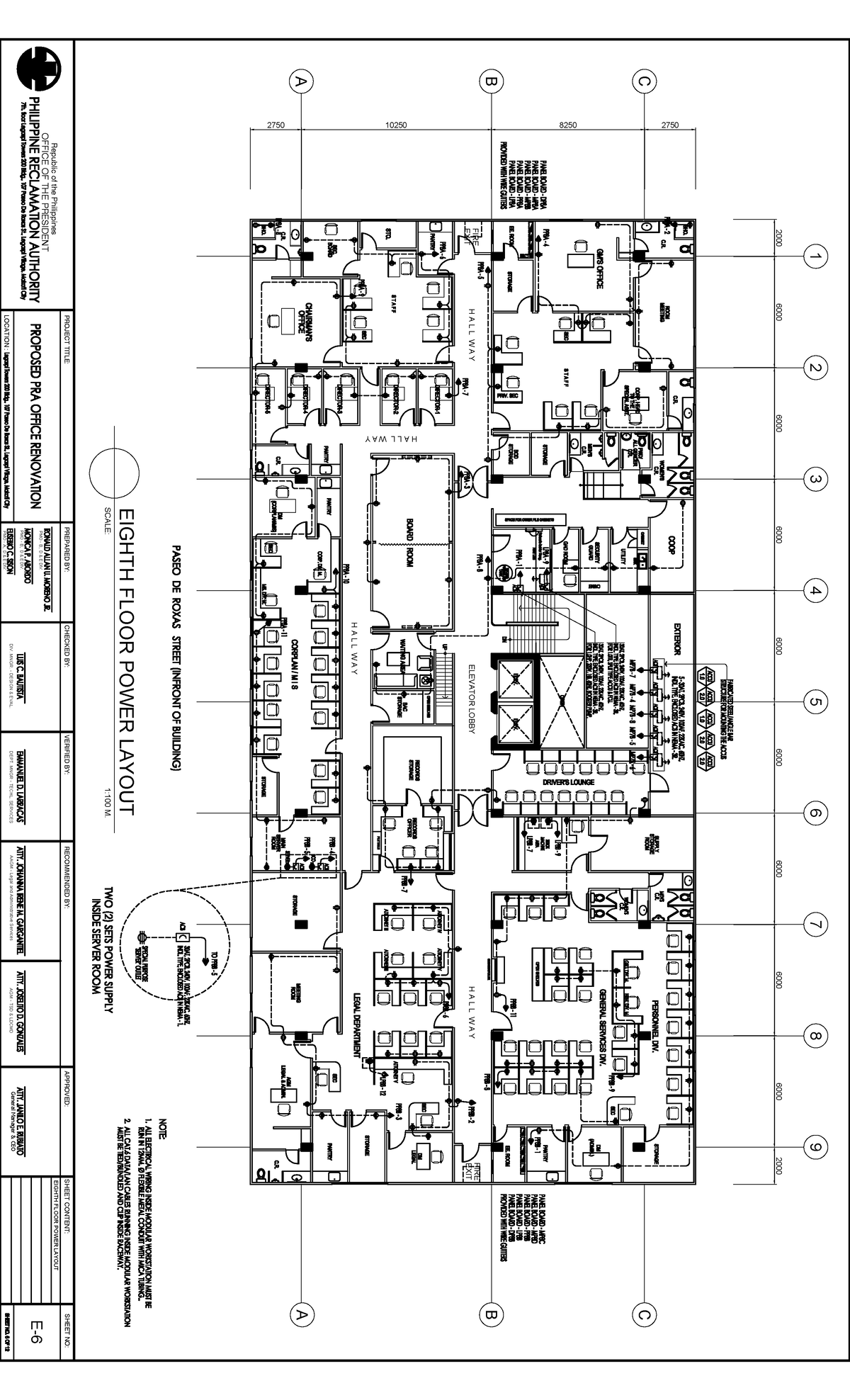 WH Layout - electrical - 2000 6000 6000 6000 6000 6000 6000 6000 2000 ...