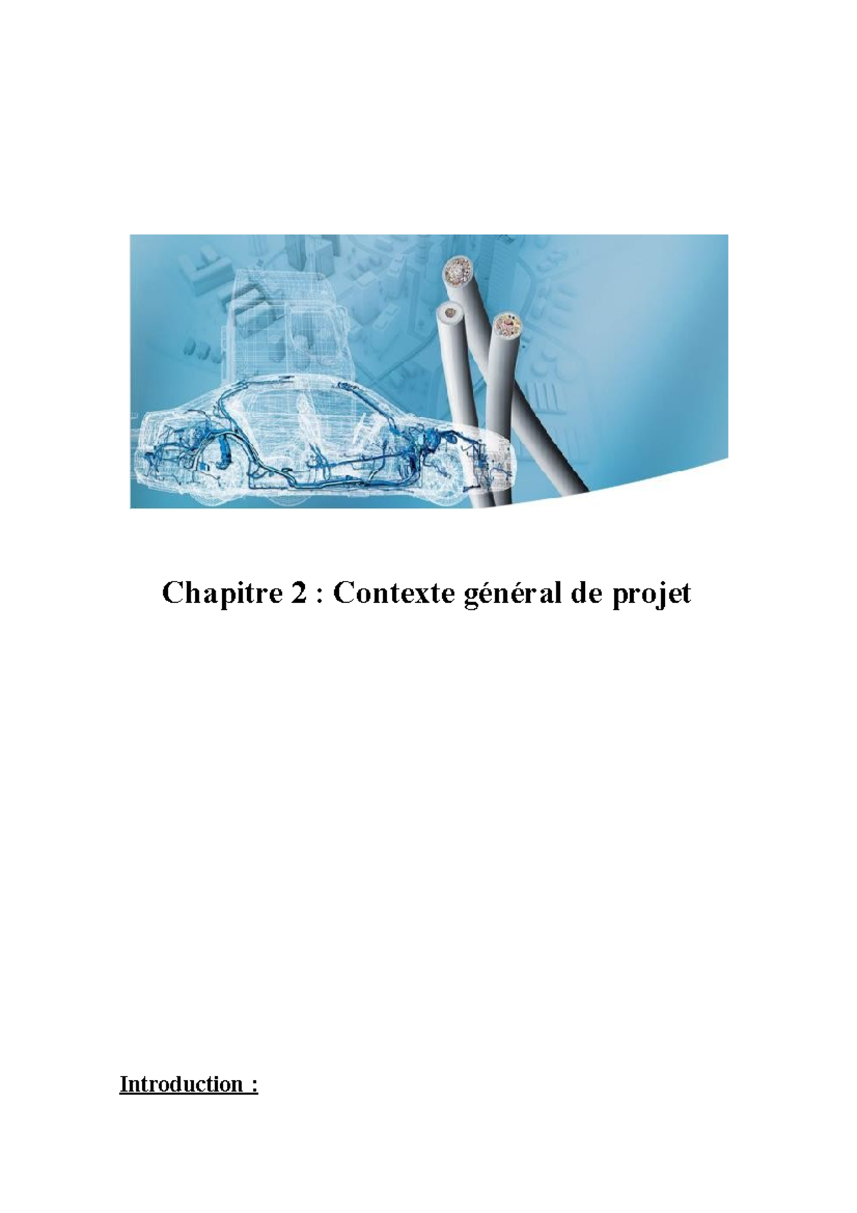 CH2-Contexte de projet - Chapitre 2 : Contexte général de projet ...