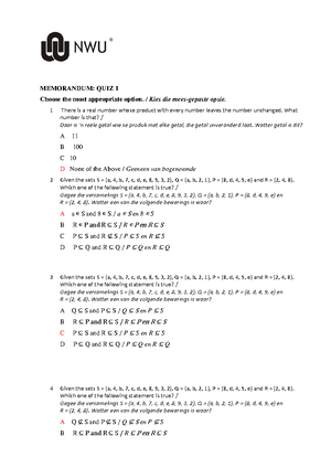 MEMO Semester Test 2 MTHS 225 2021 - Calculators: Yes Requirements for ...