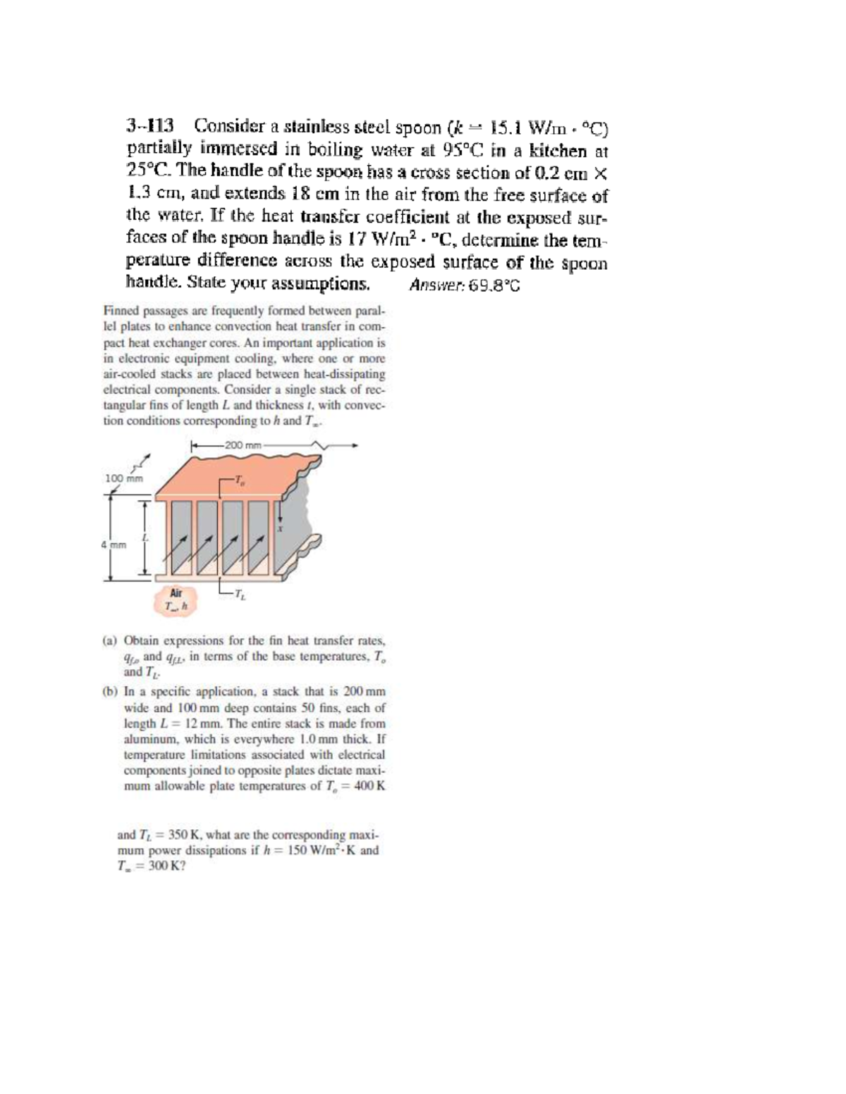 Fins 2 - ................................ - Heat transfer - Studocu