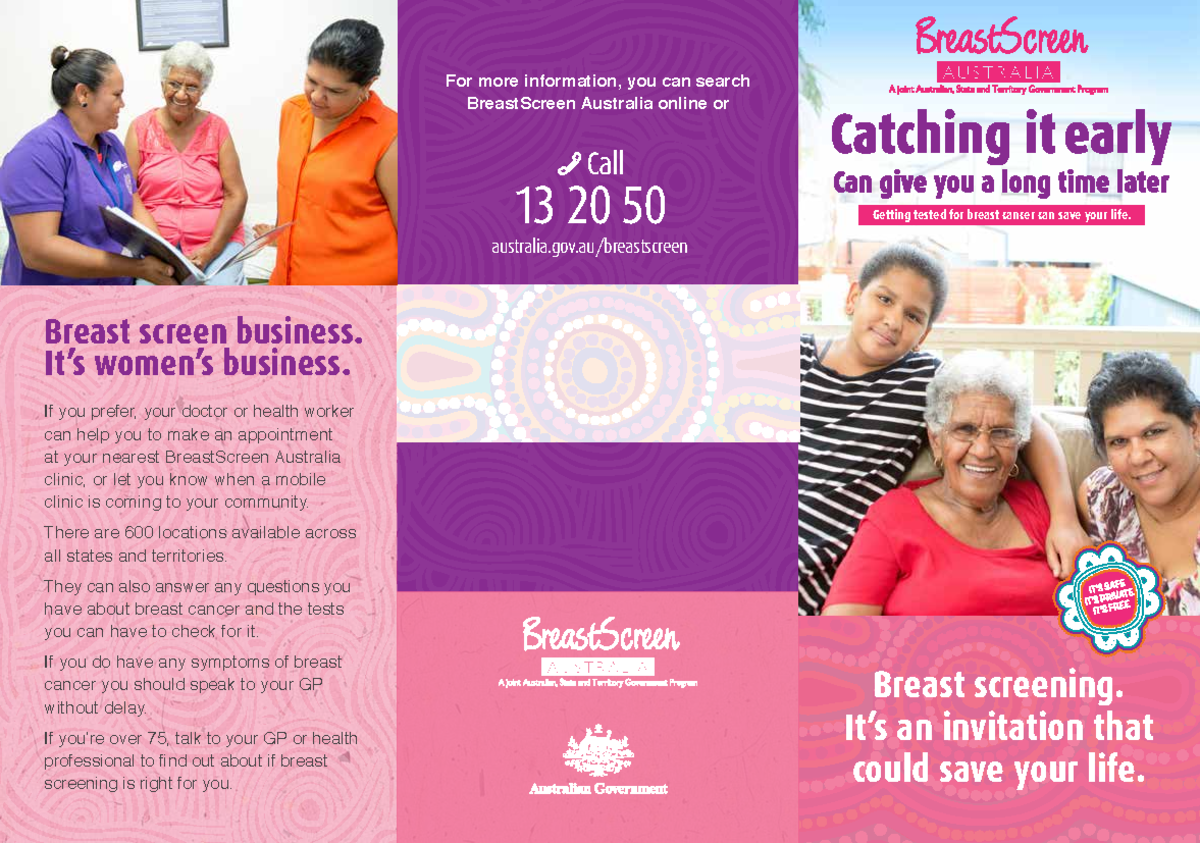 Breast Screening Breast Screen Business It S Women S Business If   Thumb 1200 843 