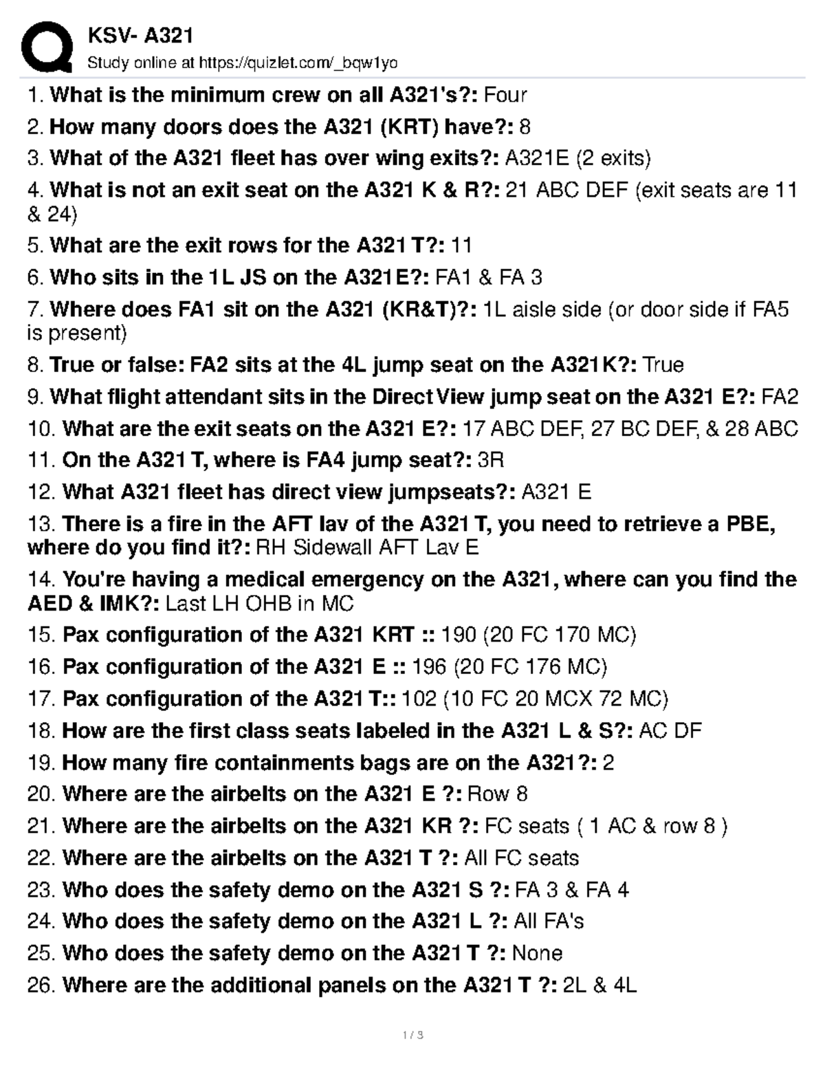 KSV A321 Questions and Answers 2023 with complete solution KSV A