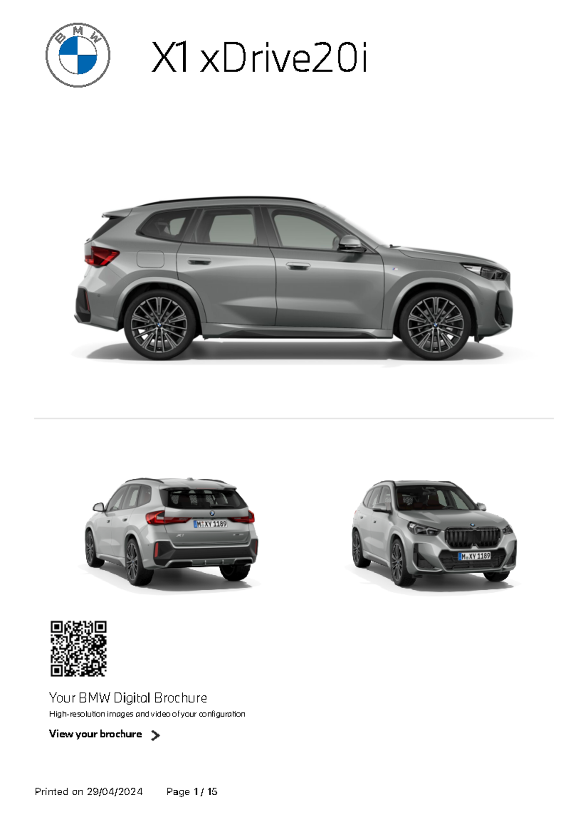 X1 x Drive 20i 2 - Materyal - X1 xDrive20i Your BMW Digital Brochure ...