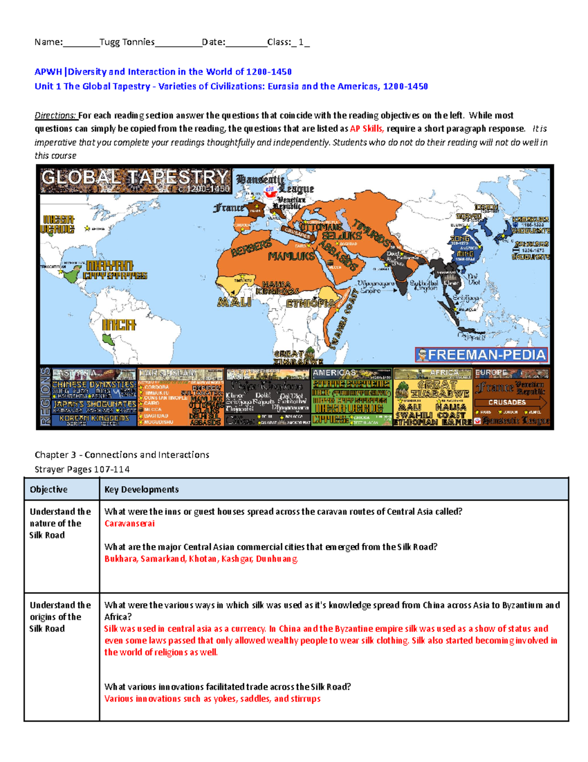 U1 Strayer Reading Guide Ch 3 - Name:_______Tugg Tonnies_________Date ...