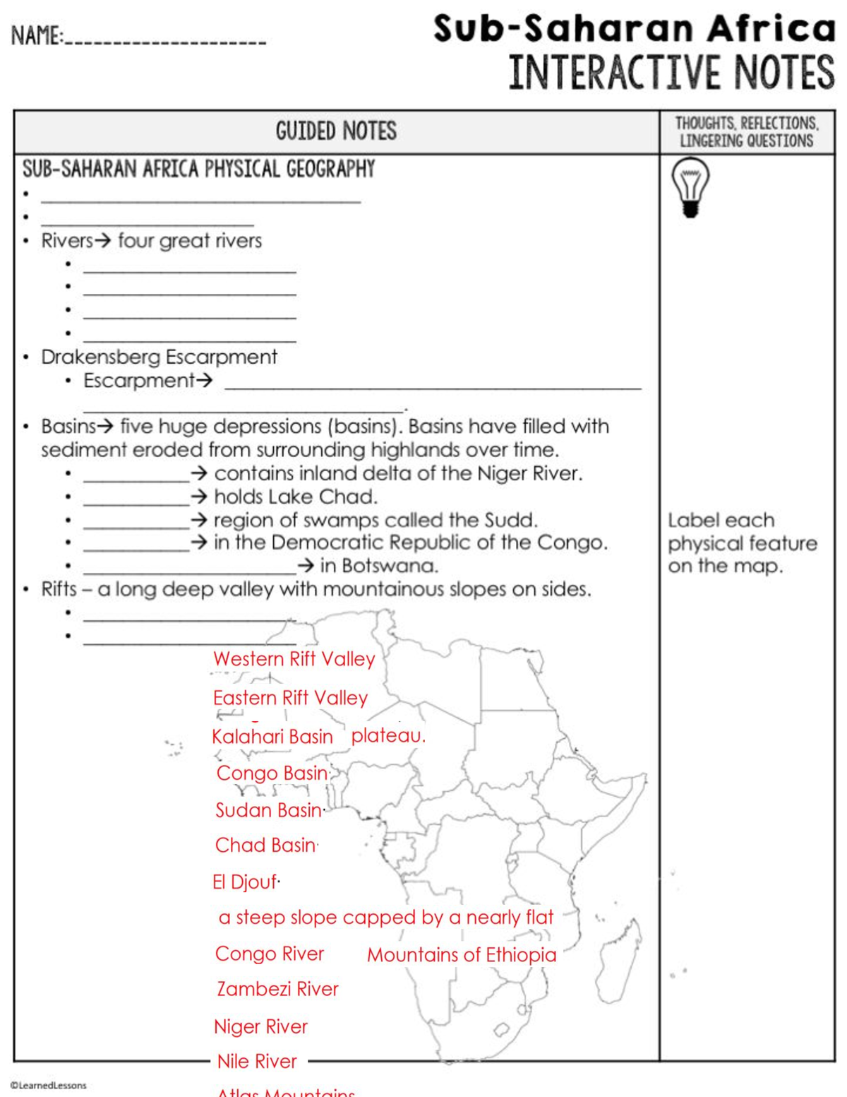 Wordbank Sub-Saharan Africa Notes - Studocu