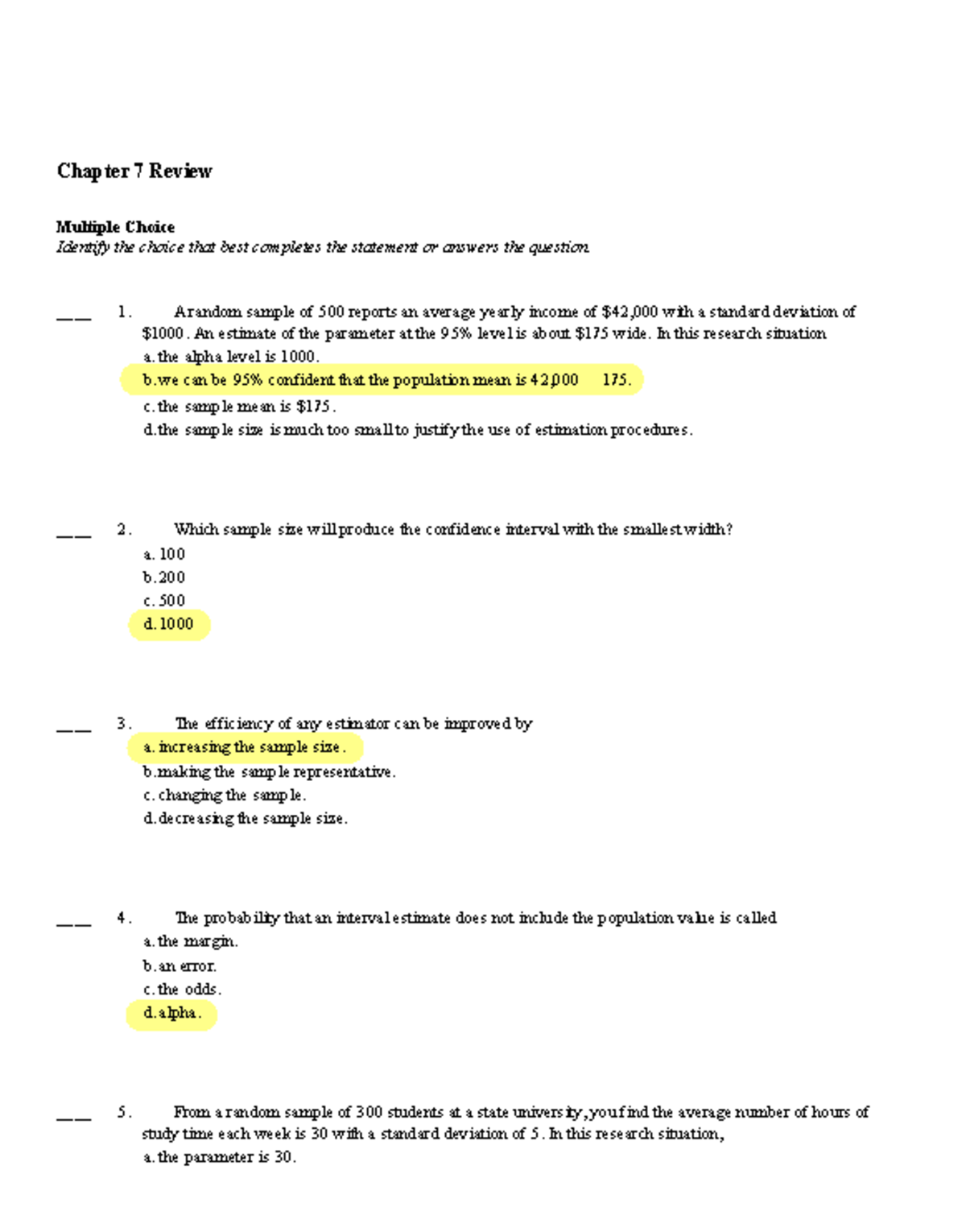 Chapter+7 - weekly Assignments - Chapter 7 Review Multiple Choice ...