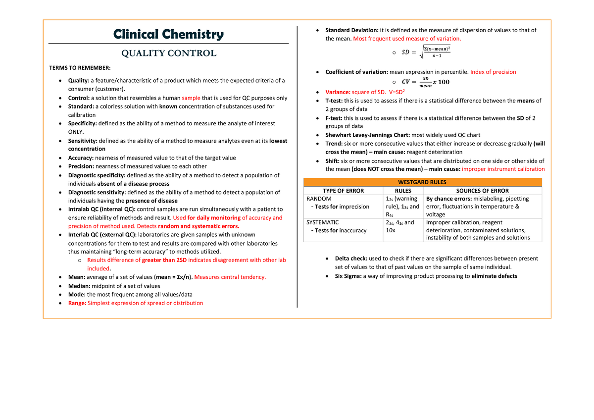 case study 14.1 clinical chemistry