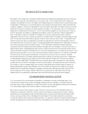 Inventory Management Chapter 1 and 2 Assignment Solutions - BU1283 ...