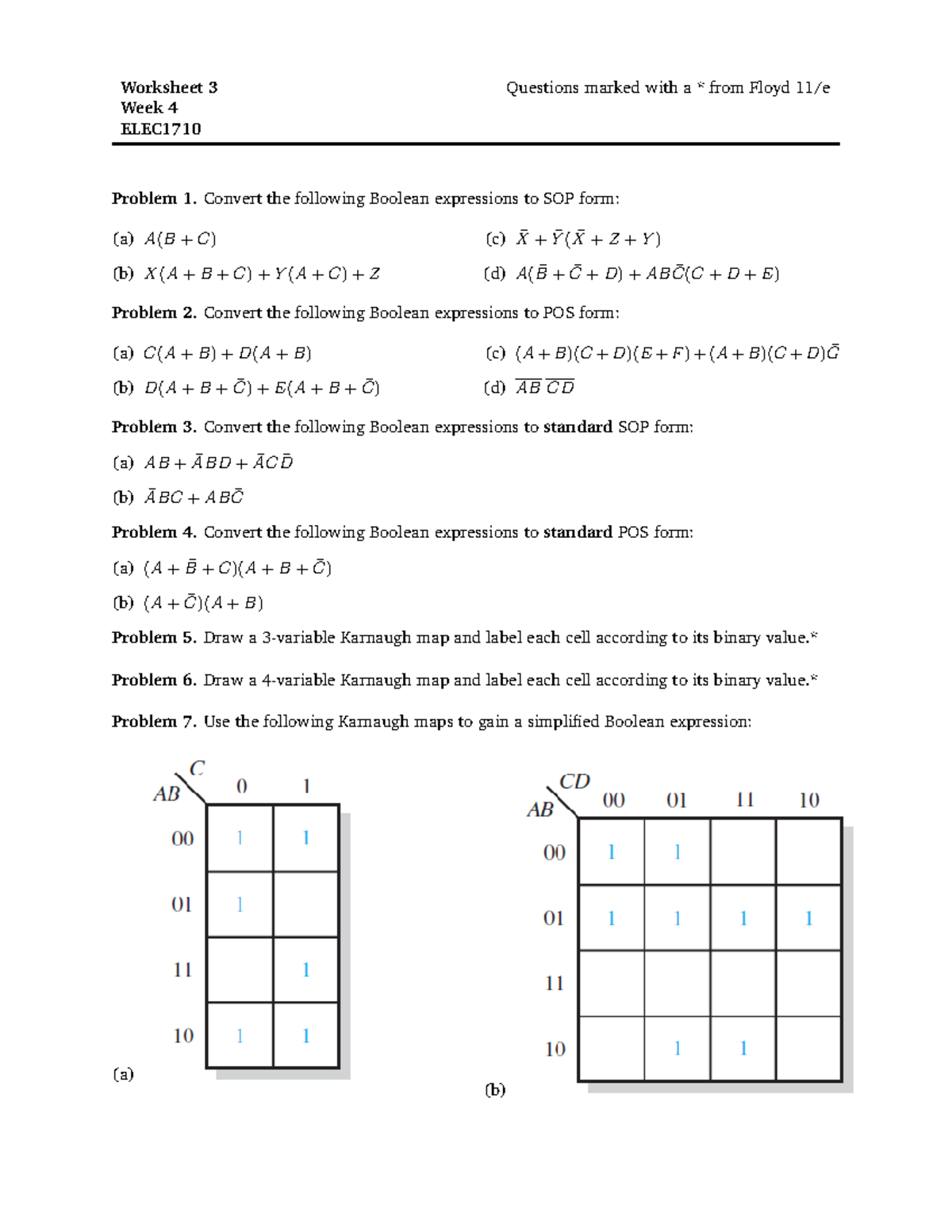 elec1710-worksheet-3-worksheet-3-questions-marked-with-a-from-floyd