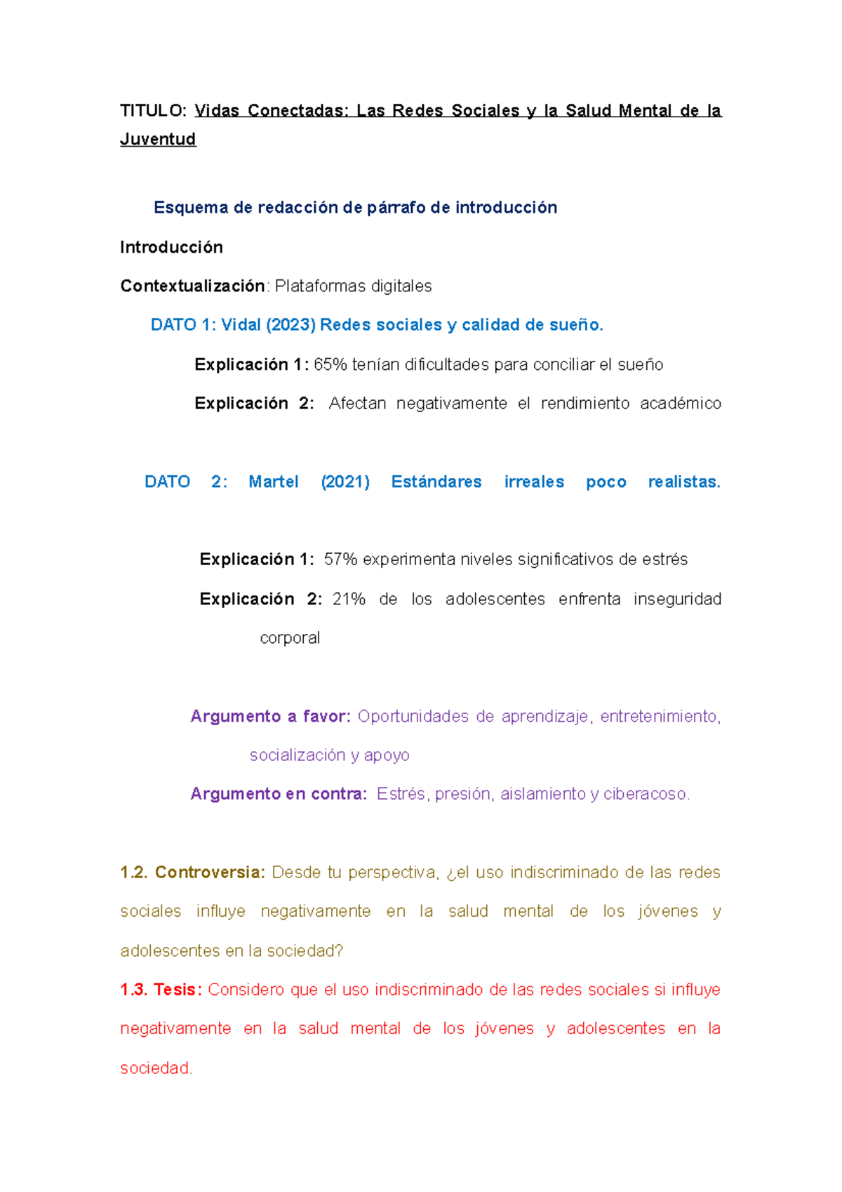 PERS ESQ V12 ( Esquema) Aportes TITULO Vidas Conectadas Las Redes