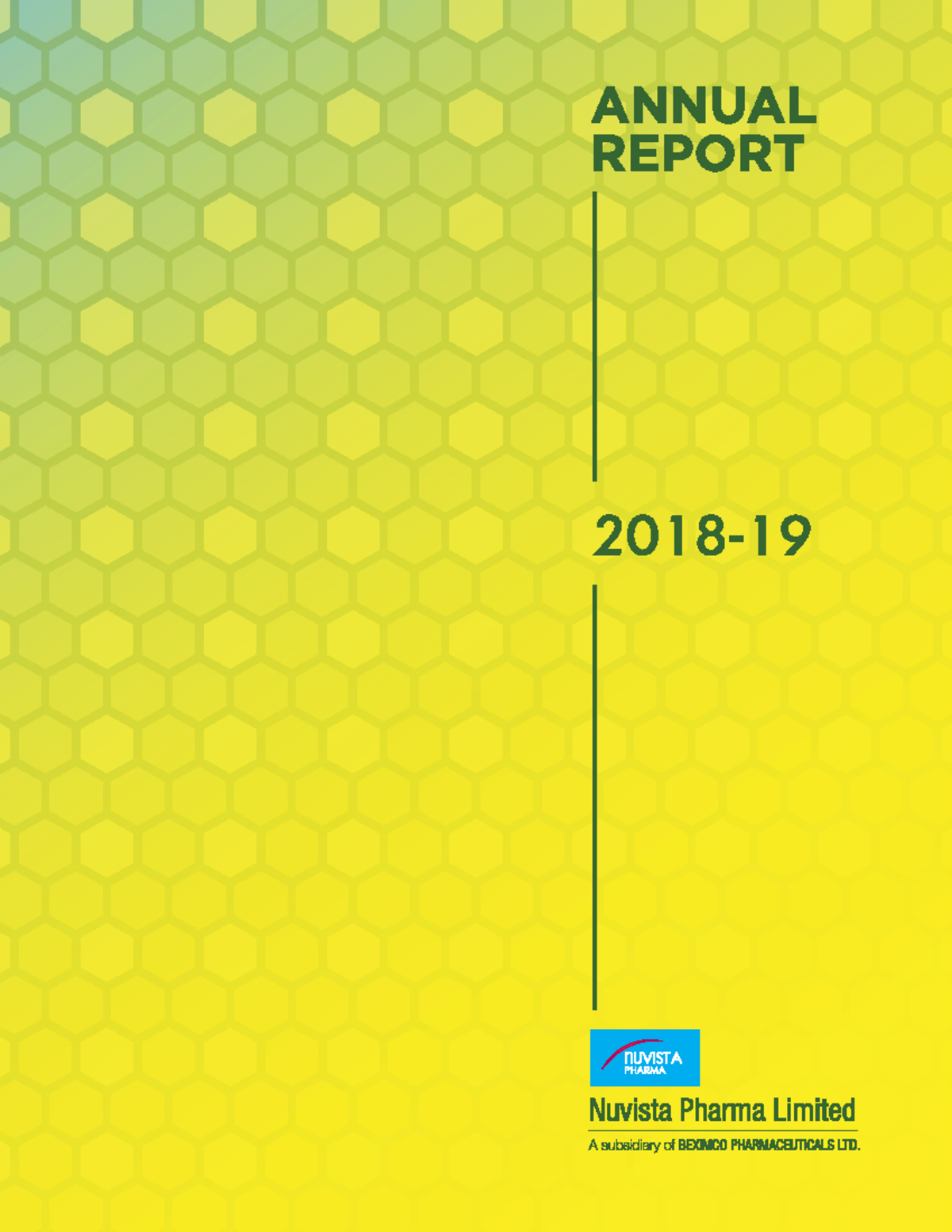Annual report 2018 19 Contents Profile of the Company Key Events in History Board of Directors