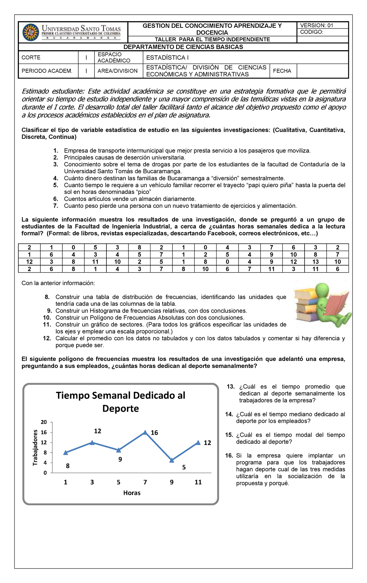 Probabilidad Y Estadística 2 Semestre 2, Taller Probabilidad ...