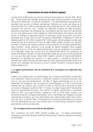 Le rôle prépondérant du Président de la République sous la Ve ...