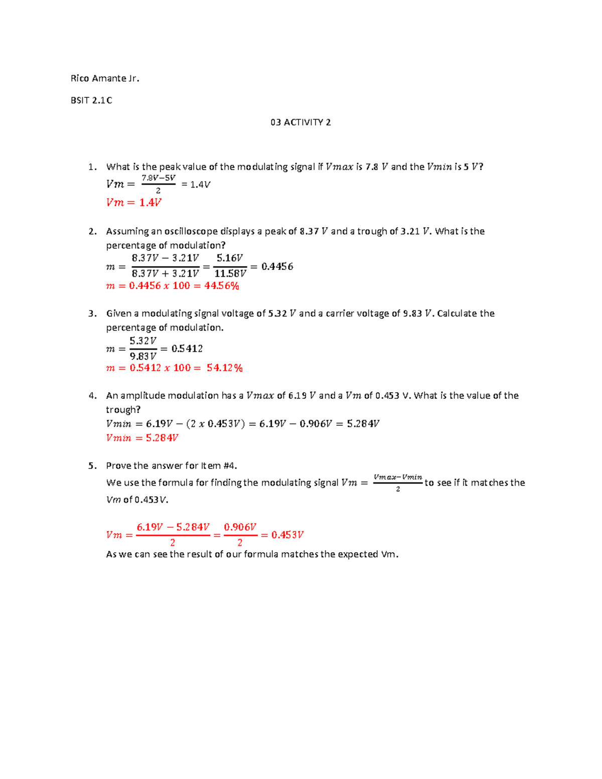 Amante 03ACT2 - Rico Amante Jr. BSIT 2 03 ACTIVITY 2 What is the peak ...