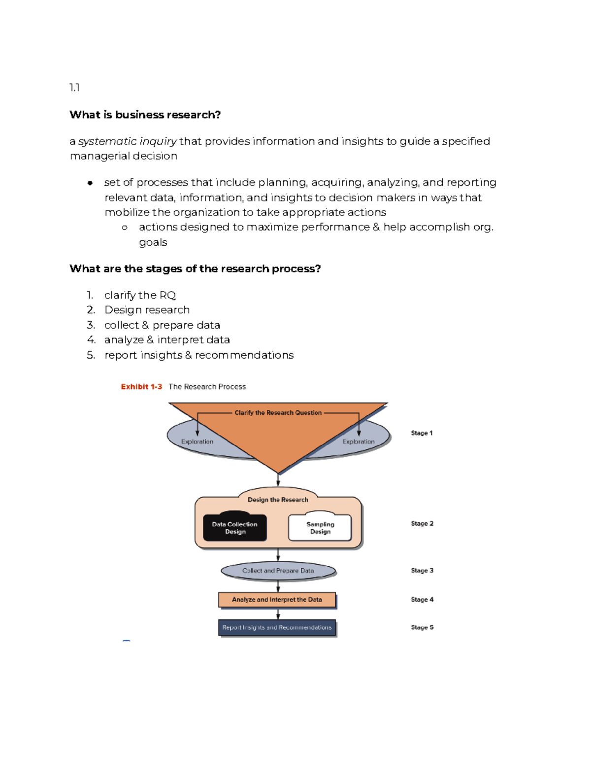 Rm 2 - research methods - 1. What is business research? a systematic ...