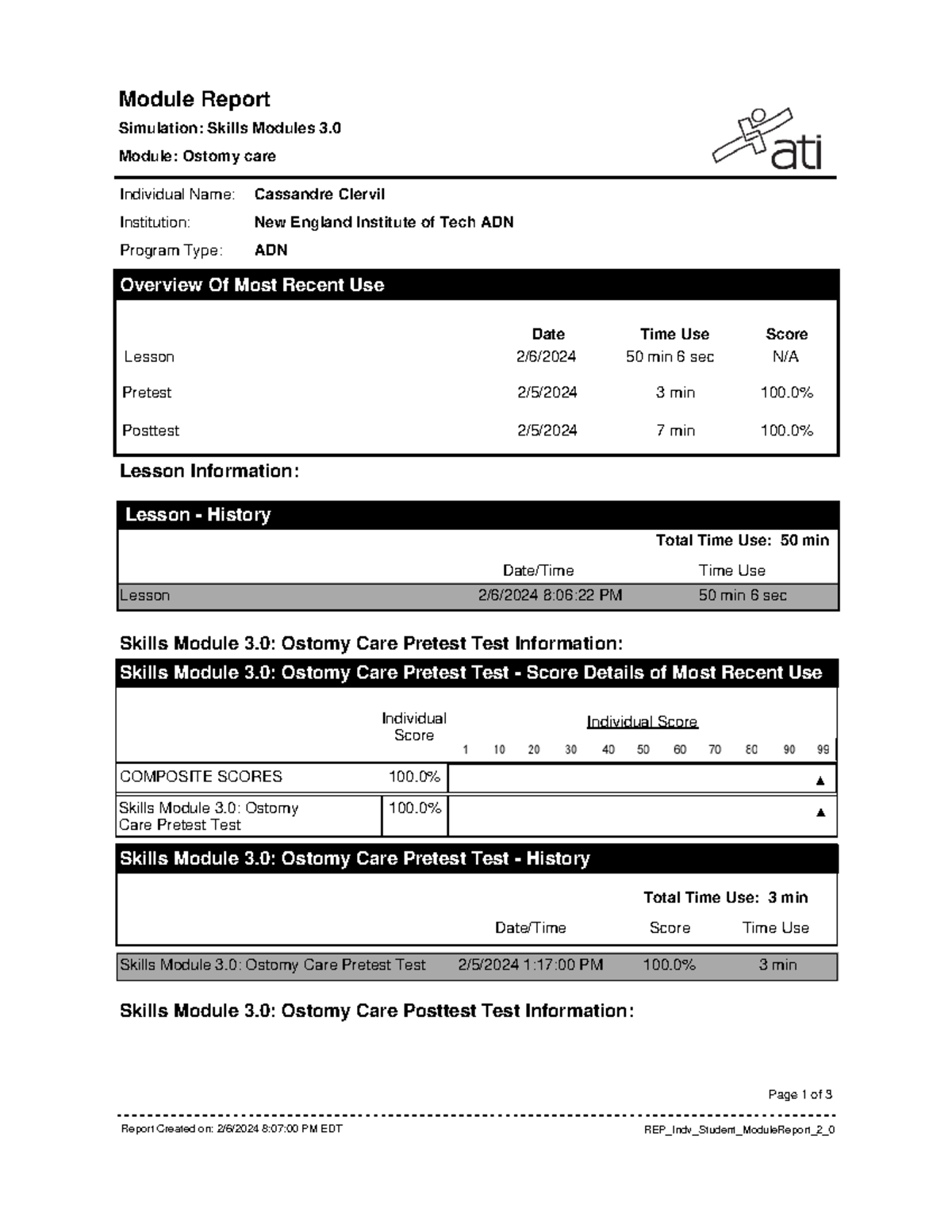 Report - 2024-02-06T2007 15 - Module Report Simulation: Skills Modules ...
