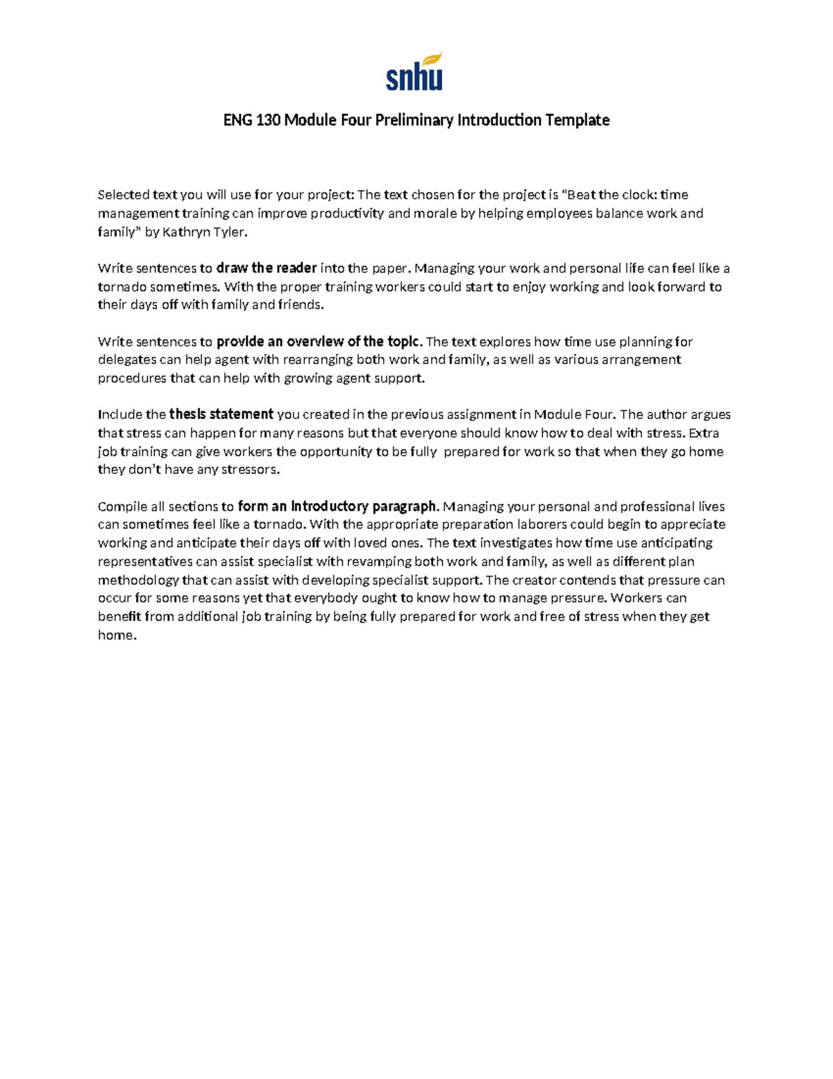 4-2 assignmentSouthern New Hampshire University English 122 1-1 ...